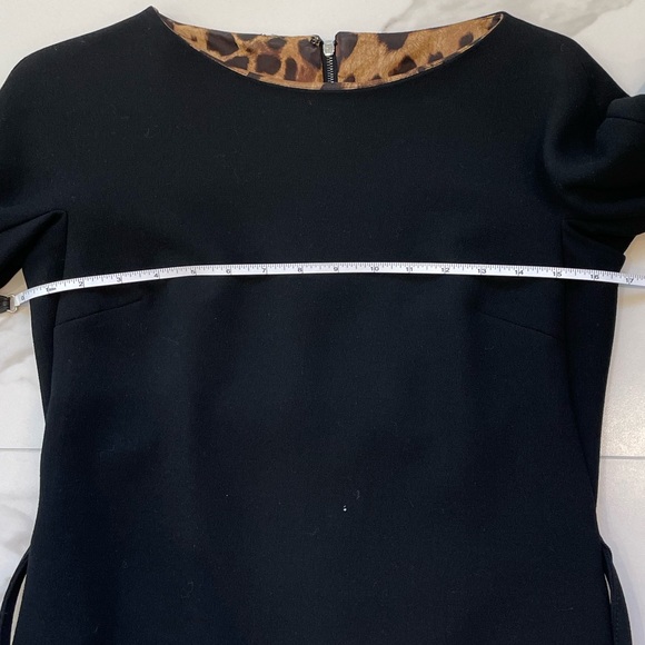 Dolce & Gabbana Wool Ruffle Hem Dress - Picture 5 of 10